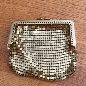 Gold Mesh Change Purse